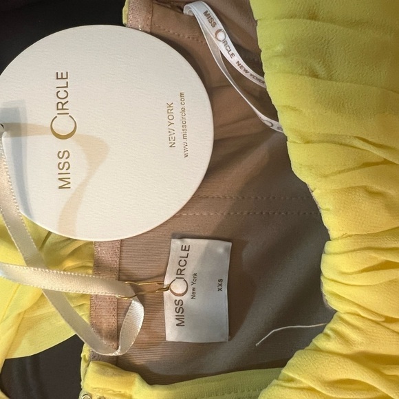 Miss Circle Paradise High Slit Maxi Dress Gown - Picture 6 of 6